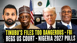 Tinubu’s Files Too Dangerous! FBI Begs US Court - Admits Records Will Implicate Many - Atiku 2027.