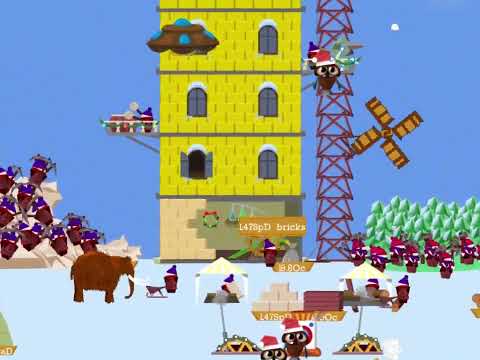 Idle Tower Builder update 1.4: 30 floors with content and winter visuals!