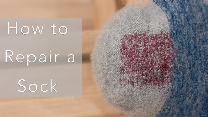 All about Darning Socks & Knitwear 🧶 🧦 Tips & Tricks! - Miss Matti