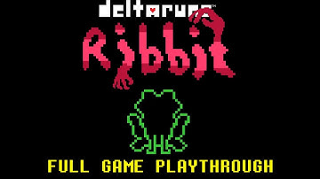 Deltarune RIBBIT 2.0 MOD FULL GAME PLAYTHROUGH [ No Commentary | Secret Boss | Multiple endings ]