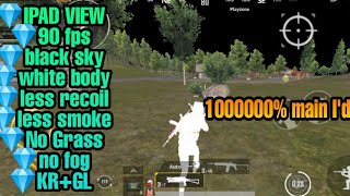 IPAD VIEW hack + White body + 90  fps | KR+ GL no ban 100% main I'd safe|| landing  fast screenshot 4