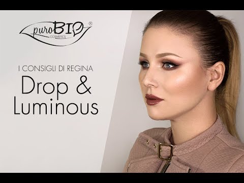 Drop & Luminous: L&rsquo;Applicazione perfetta con i consigli di Regina