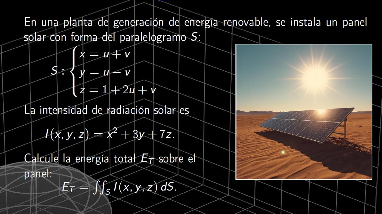 Aplicaciones de la integral de superficie