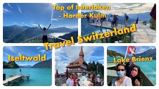 Travel SwitzerlandTop of InterlakenIseltwaldLake BrienzHarder Kulm