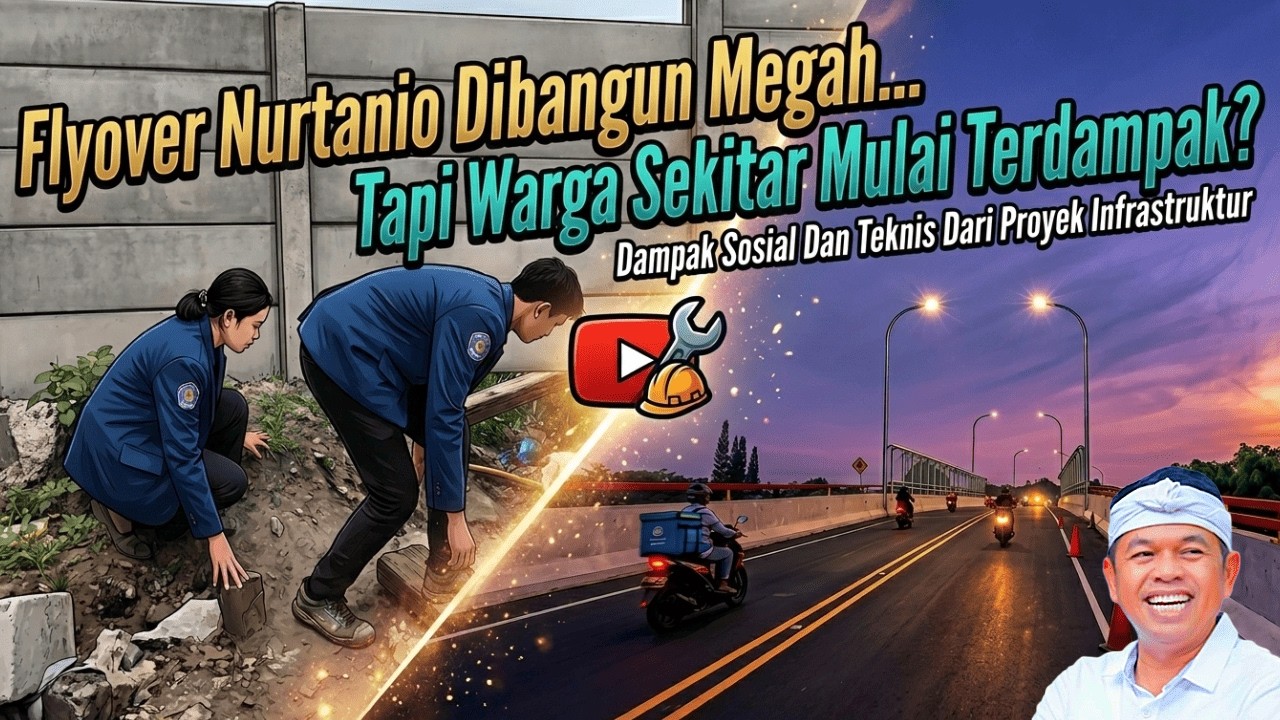 #update  GAK NYANGKA! FLYOVER NURTANIO BANDUNG BIKIN LALU LINTAS LANCAR… TAPI ADA DAMPAK KE WARGA!!!