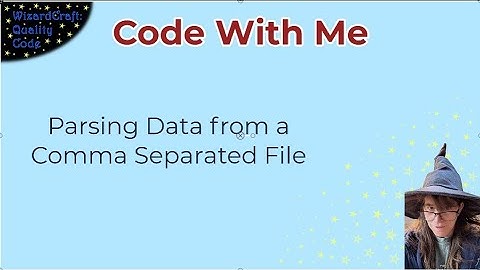 Code With Me - Parsing a Comma-Separated String in C | TDD with CLion