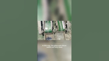 Intelligent Color Sorter – specially designed for photovoltaic glass recycling.