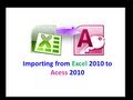 Excel Data to Access Table