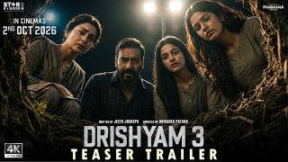 DRISHYAM 3 - Hindi Trailer | Ajay Devgn | Tabu | Jaideep Ahlawat | Shriya S | New Movies 2026