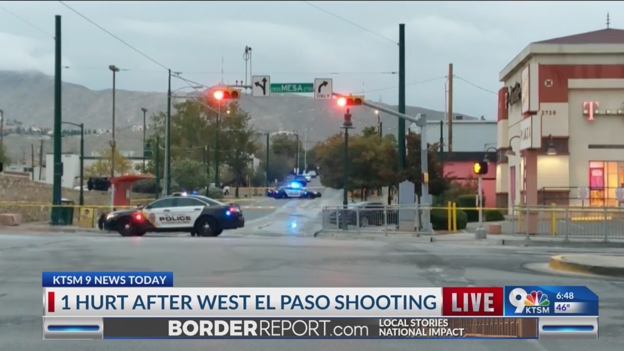 1 in critical condition after shooting in West El Paso - YouTube