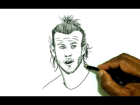 Drawing Gareth Bale (Real Madrid)  Doovi