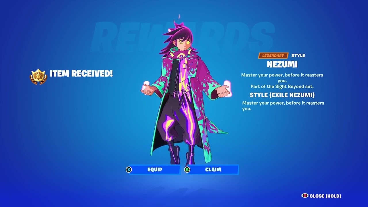 Unlocking Exile Nezumi in Fortnite Battle Royale Chapter 4 Season