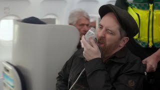 Coach Beard Fakes  Medical Emergency to Get Off The Plane | Ted Lasso Season 3 Episode 12 Finale