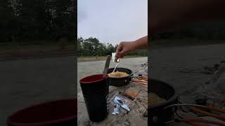 Bersantai di sungai #campingberdua #camping #nature #cooking #cookingvideo #cookinginthewild