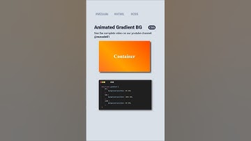 🎨 CSS Animated Gradient Background Mastery 2024: Smooth Dynamic Effects | MZCode01 Tutorial 🌟 #css