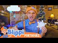 Especial de Natal - Caça ao Tesouro na Neve com Blippi | As Aventuras de Blippi