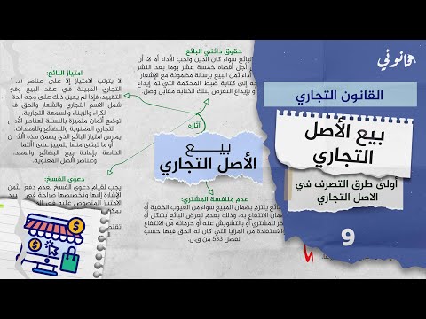 بيع الأصل التجاري القانون التجاري 2