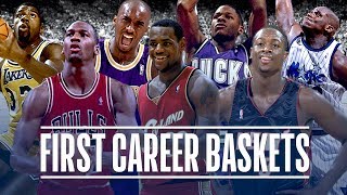 50 First Career Baskets from NBA Players