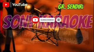 GEER SENDIRI TRIO MSC ||  KARAOKE ORIGINAL
