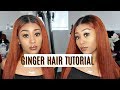 HOW-TO: BURNT ORANGE/GINGER HAIR DYEING TUTORIAL | Julia Hair Malaysian Body Wave