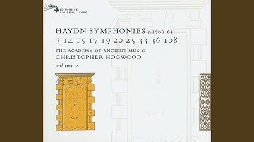 Haydn: Symphony in G major, H.I No. 3 - 3. Menuet & Trio