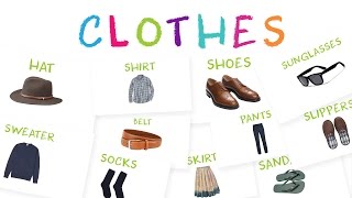 Clothes for Kids | Learn Names of Clothes for Children