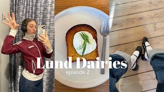 Exchange Diaries 🇸🇪 | living in Lund, thrifting in Malmö, Lomma beach, school