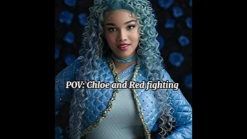 Red Vs Chloe Savage Descendants Descendants4 