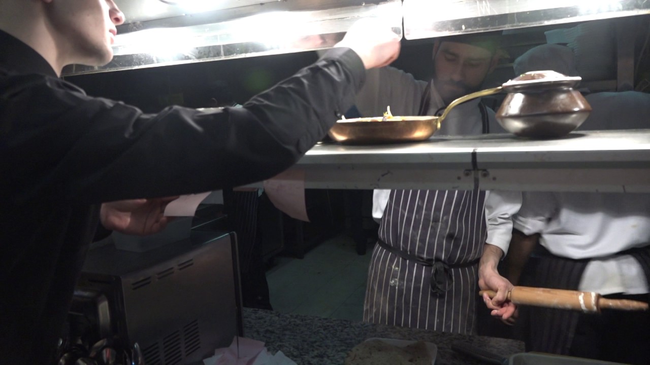 waiter prepares to take the order out Caraway Brasserie in Ilford YouTube