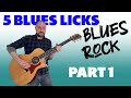 5 Blues Licks and a Rock Groove