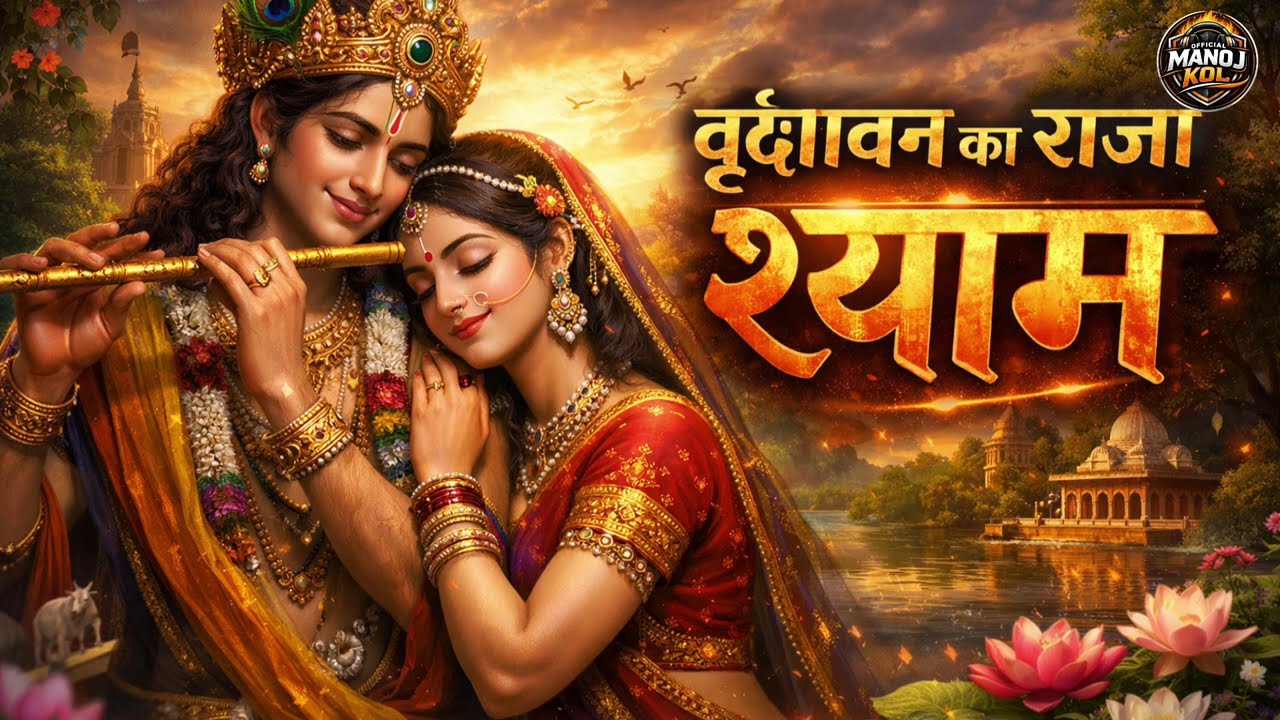 Vrindavan Ke Raja Shyam | Radhe Radhe Japo | Radha Krishna Latest Bhajan 2026 | Manoj Hansda