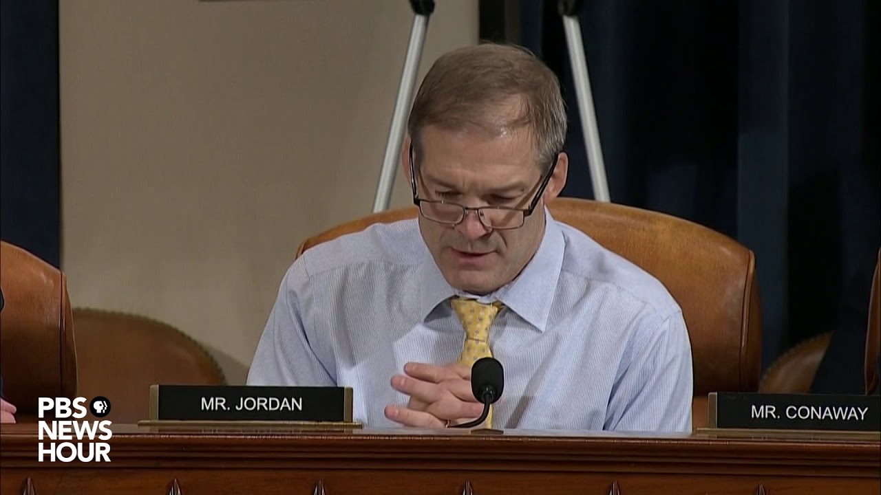 Download WATCH: Rep. Jim Jordan’s full questioning of Cooper and Hale | Trump's first impeachment hearings