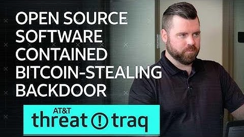 11/29/18 Open Source Software Contained Bitcoin-Stealing Backdoor | AT&T ThreatTraq