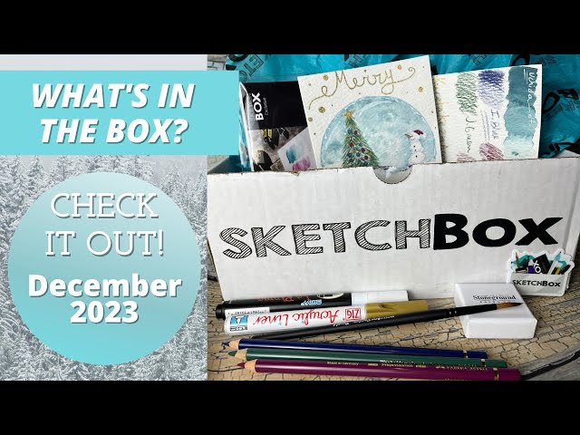 January 2023 Sketchbox Unboxing and Review 