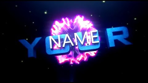 Free 3D Intro #21 | Space Blast Style Intro Template