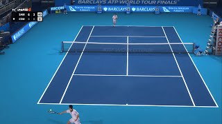 Top Spin 4 - Sampras vs Courier (Expert) WTF - 6:0 6:0 4K 60 FPS