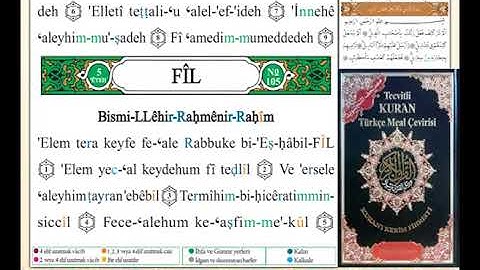 ختمة من مصحف التجويد باللغة التركية الصفحة رقم 602