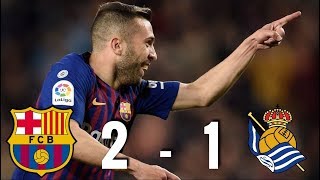Barcelona vs Real Sociedad [2-1], La Liga 2019 - MATCH REVIEW