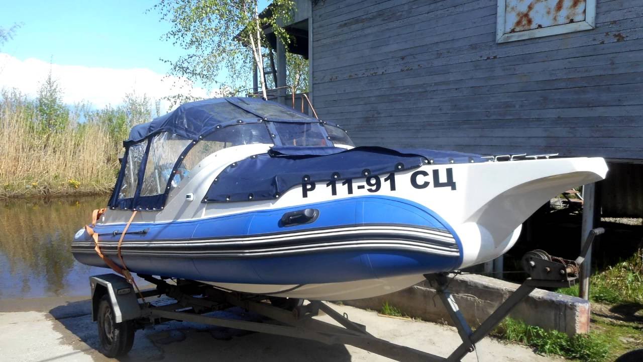 Катер риб 550.Water-Way.Полная комплектация.