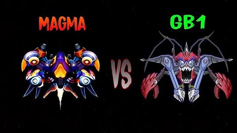 Space shooter F2 Magma vs Guild boss1 - Bắn ruồi cơ ghép Nham Thần vs boss Bang 1