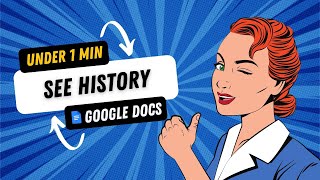 Google Docs Tutorial: How to See Edit History in Google Docs How To See Edit History Google Docs Tutorial