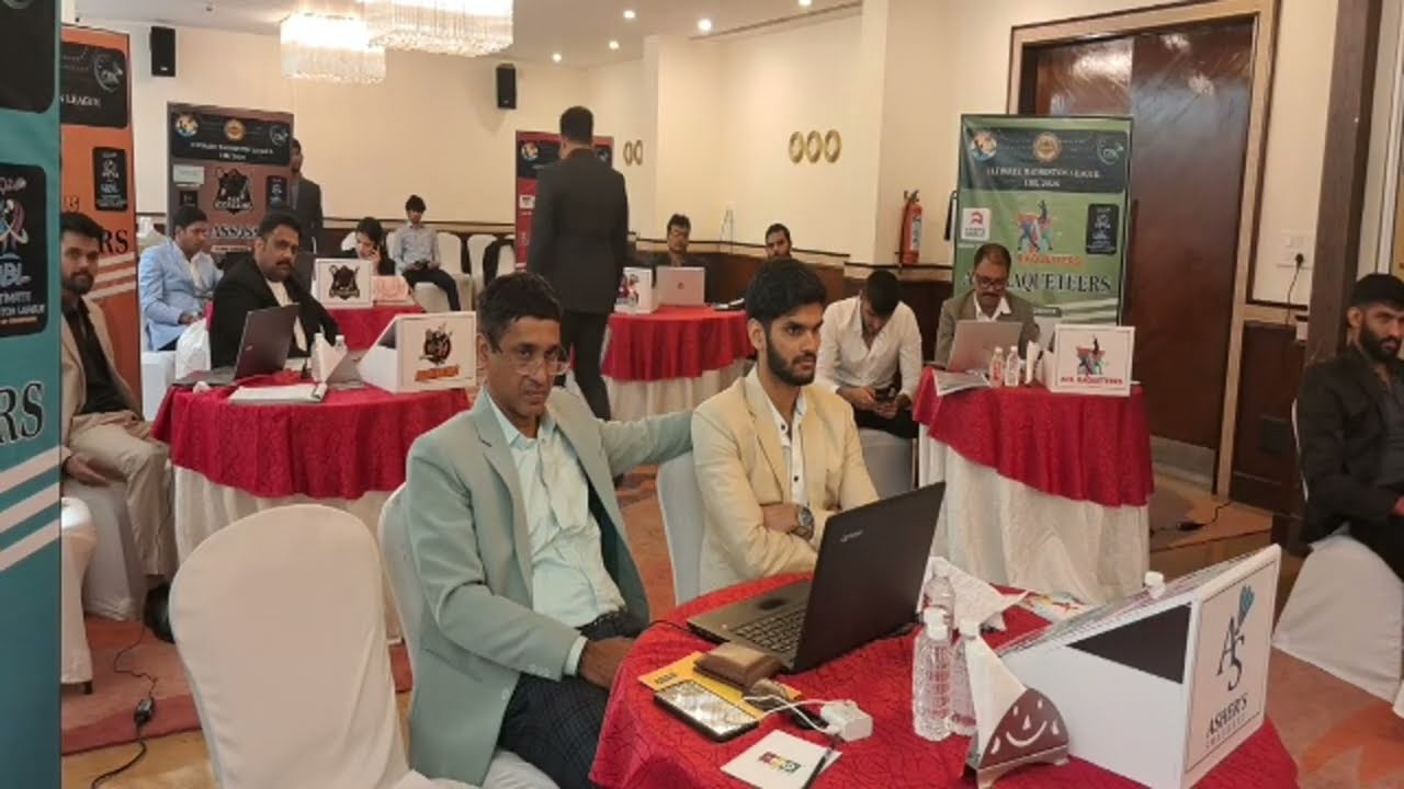 Ultimate Badminton League 2026 – Players’ Auction: Post-Lunch session