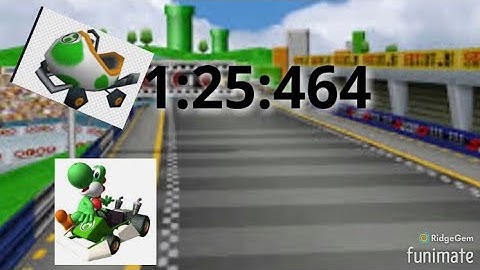 Mario Kart DS: Figure-8 Circuit (Snaking) 1:25:464