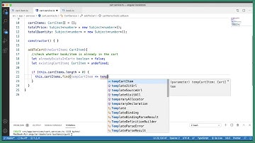 Angular 8 and Spring Boot Part 94   Create cart service and calculate total price & total quantity 2