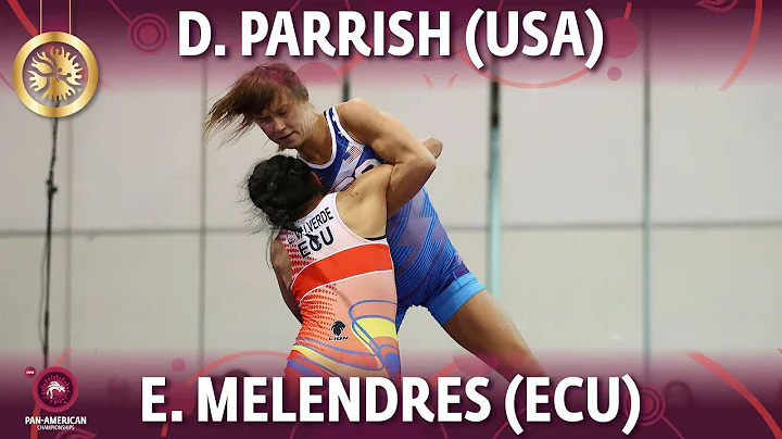 Dominique Parrish (USA) vs Luisa Valverde Melendre...