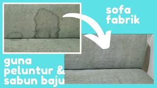 Cuci Sofa Guna Peluntur | Jimat Cara akak 😉 screenshot 5