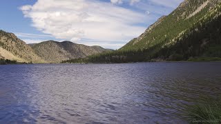 GEORGETOWN LAKE COLORADO Birds Chirping and Mountains & Calm Ambient Water for Relaxation (1 hour)