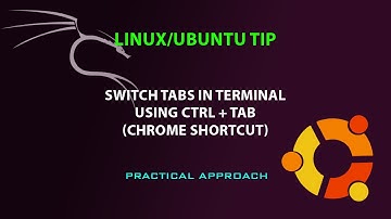 LINUX/UBUNTU TIP:  switch tabs in terminal using ctrl + Tab shortcut(chrome shortcut)