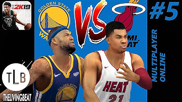 NBA 2K19 Mobile Multiplayer Online No. 5 MIAMI VS GOLDEN STATE IOS ANDROID 1080P