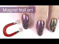 Magnetic Nail Art Design | Cat Eye Gel Polish